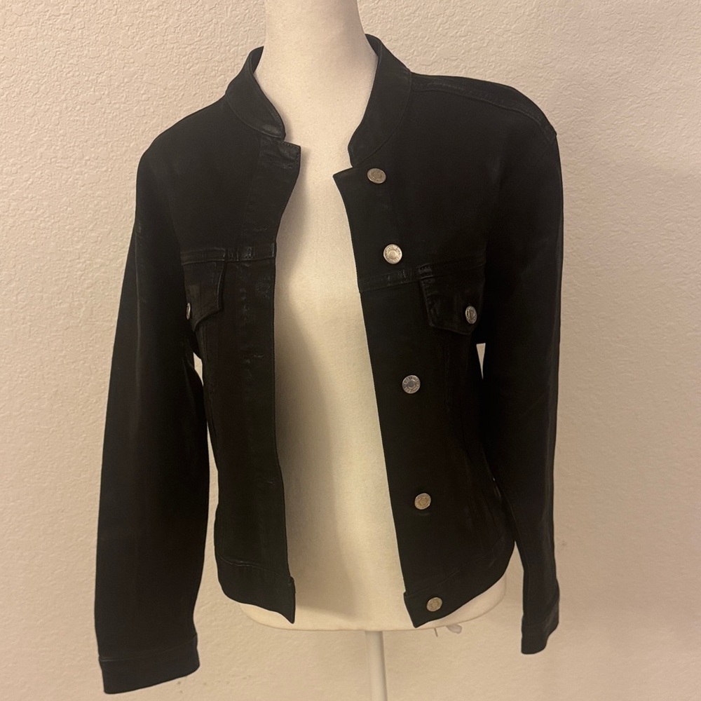 Zara Black Jean Jacket
